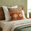 Housse de coussin kilim métier à tisser Kunduz
