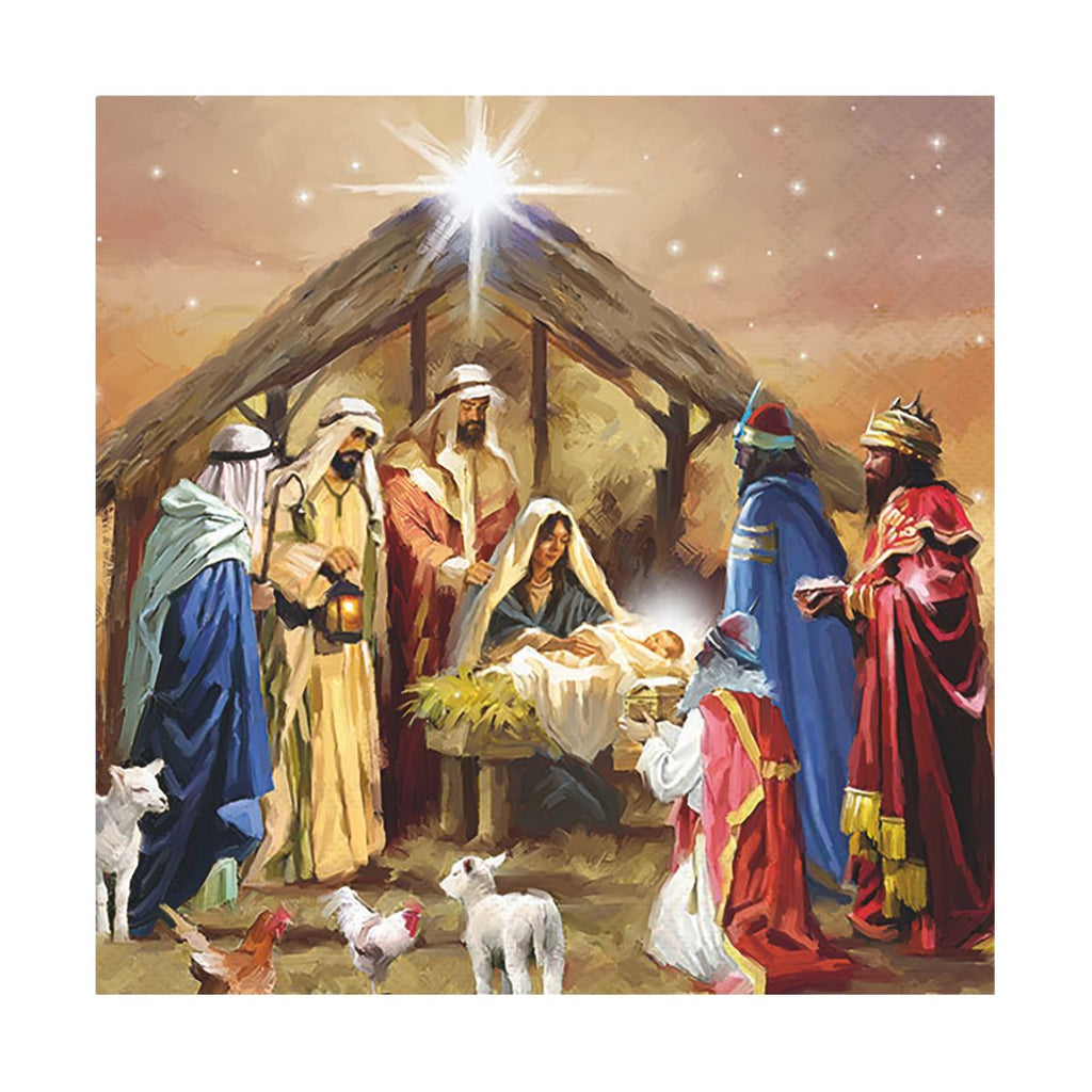 Serviettes crèche