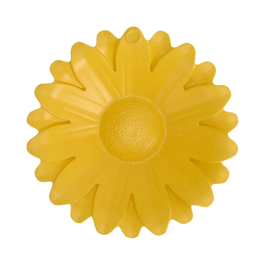 Bain d'oiseaux en bambou - Jaune tournesol