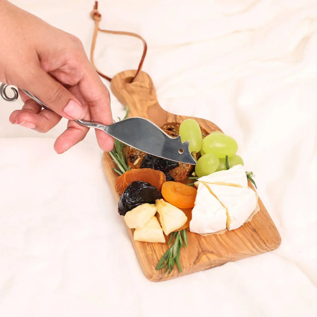 Planche à fromage en bois d'olivier