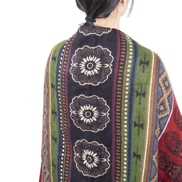 Couverture himalayenne en zigzag