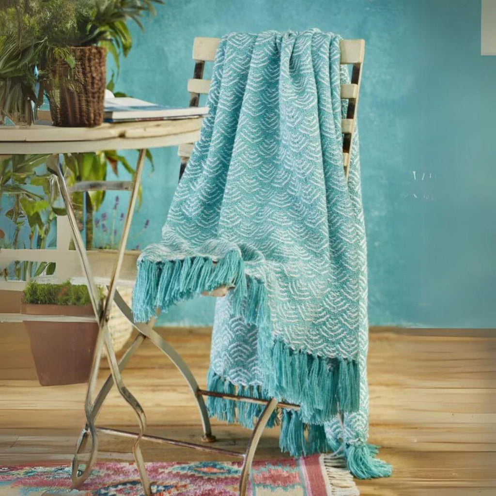 Couverture Vagues Bouteilles Recyclées