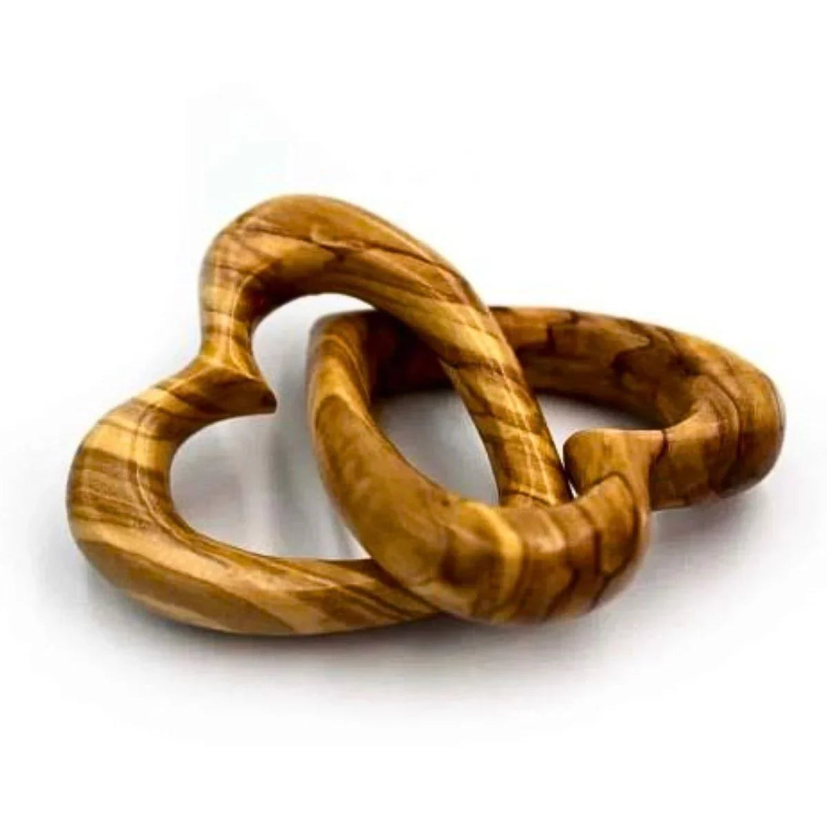 Cœurs en bois connectés