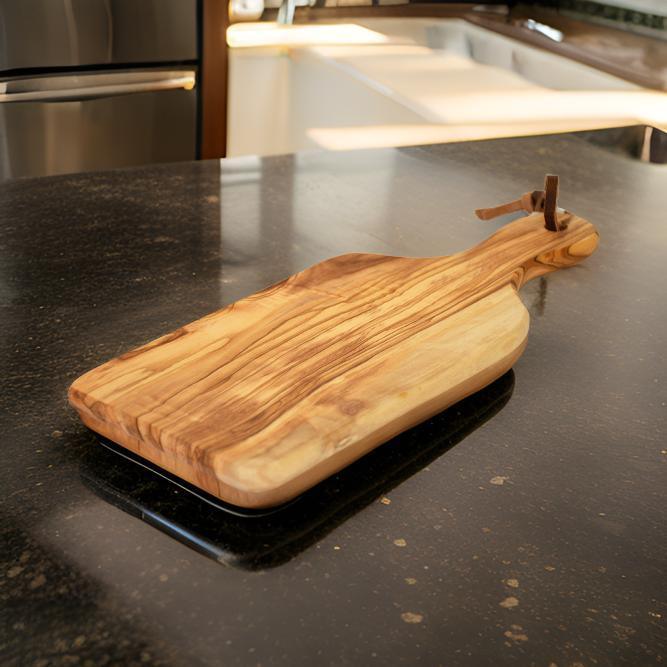 Planche à fromage en bois d'olivier