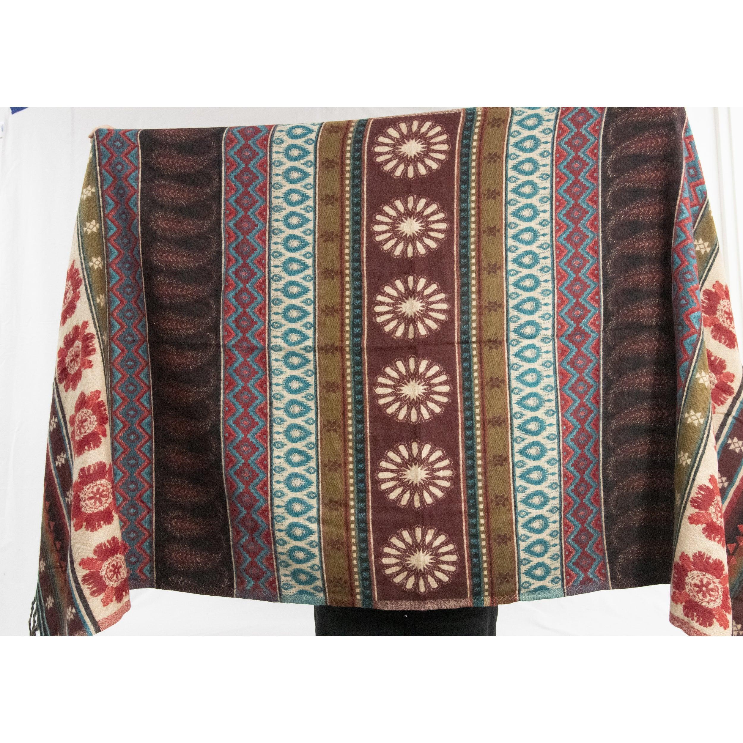 Couverture himalayenne en zigzag