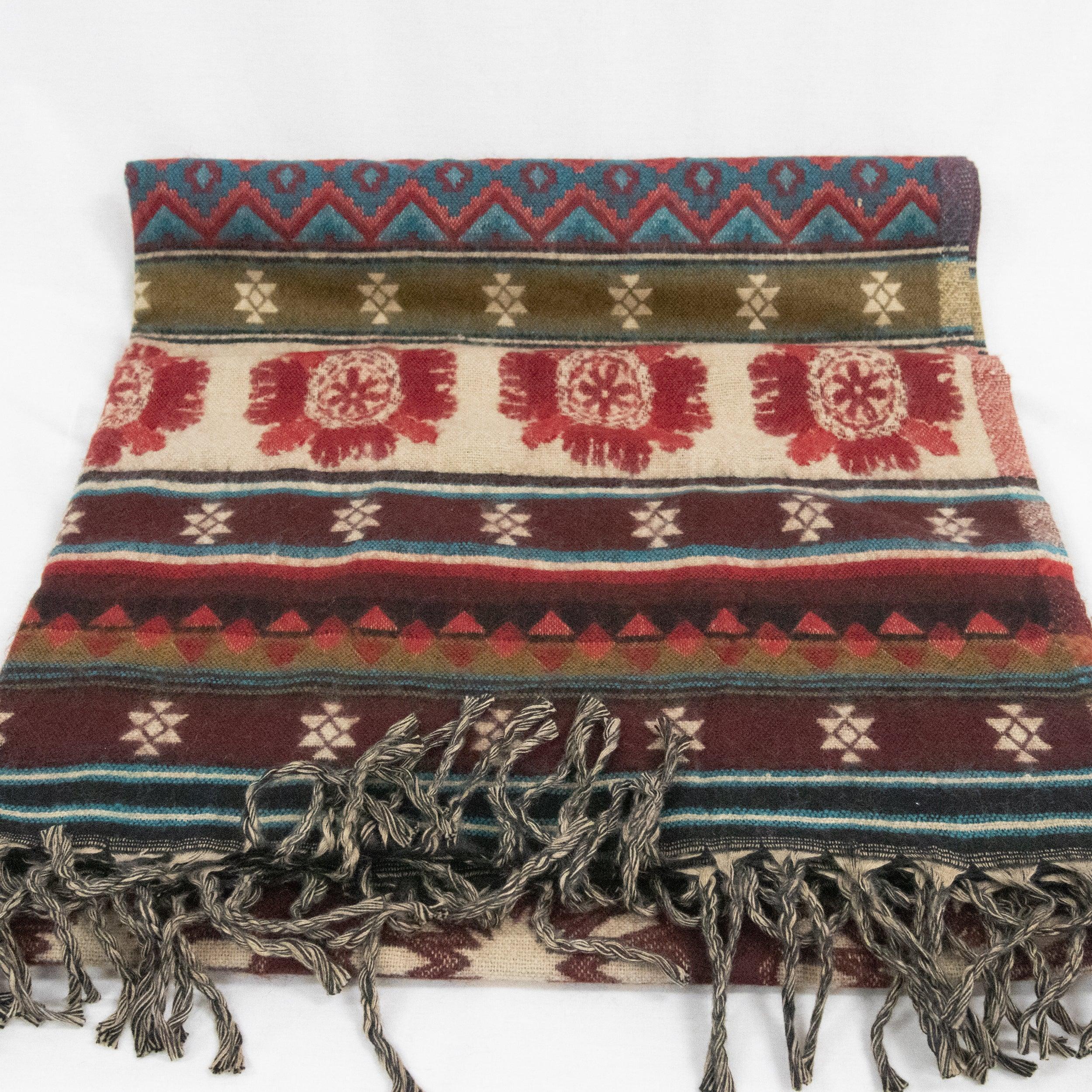 Couverture himalayenne en zigzag
